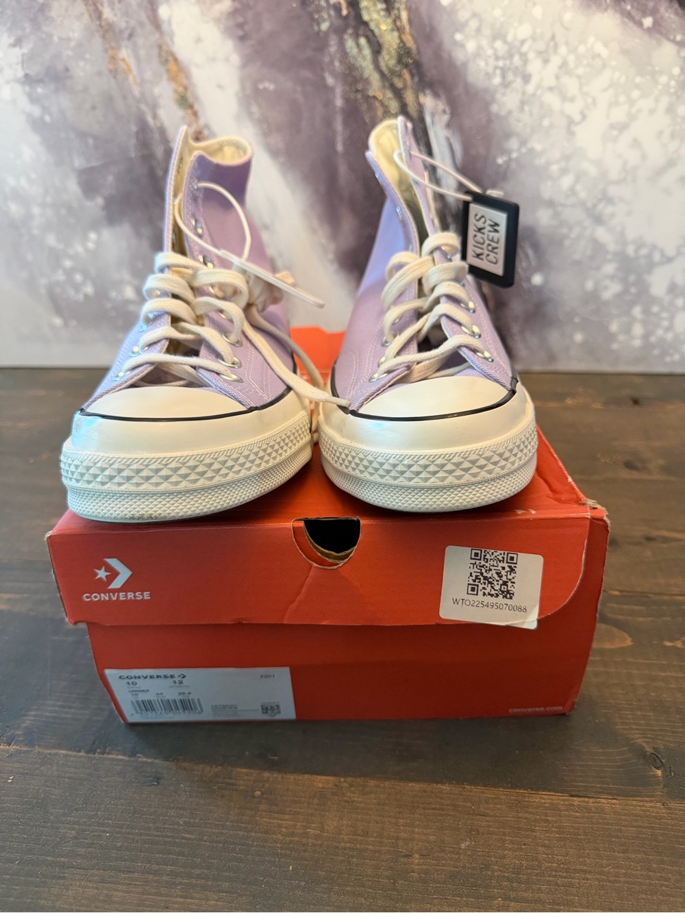Converse Chuck 70 High “Moonstone Violet”, style/SKU 167862C